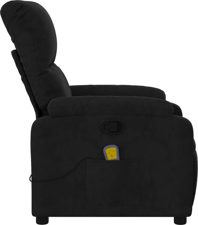 Produktbild VidaXL Massagesessel Schwarz Mikrofasergewebe,Farbe