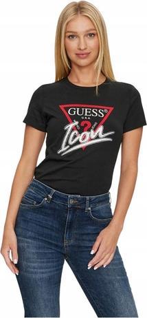 Guess Damen-Icon-T-Shirt (M)