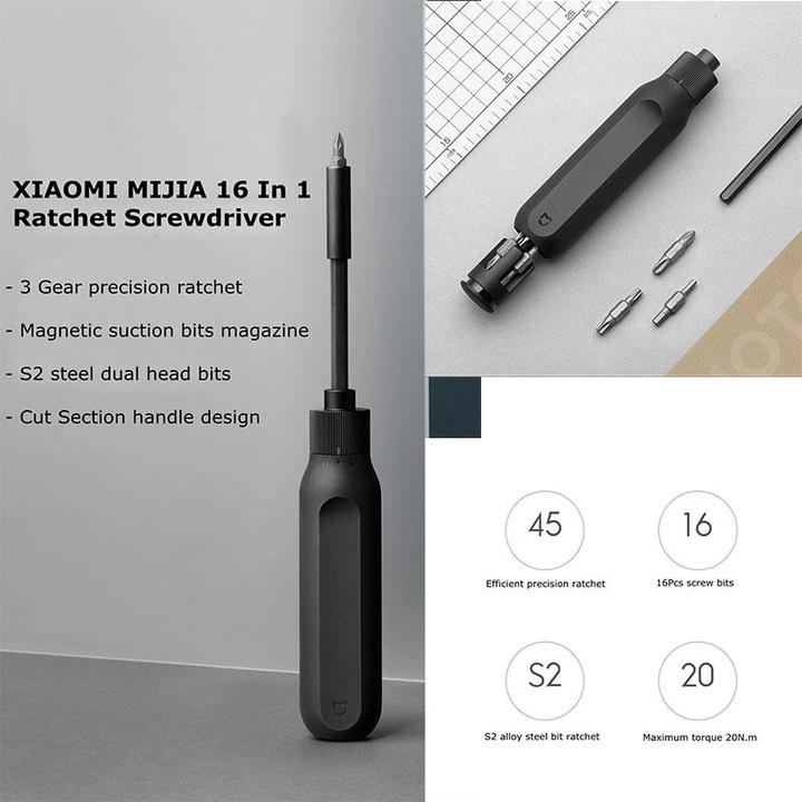 Produktbild Xiaomi Mi Ratchet (Pin-torx, Pozidriv-Kreuzschlitz (PZ), Hex)