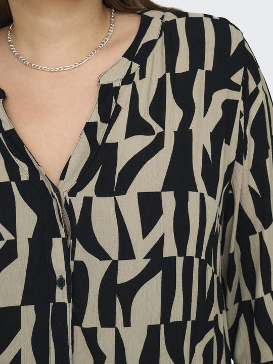 Actual product image Only Regular fit Mandarin collar Sleeve cuffs with button Shirt Shirt (48)