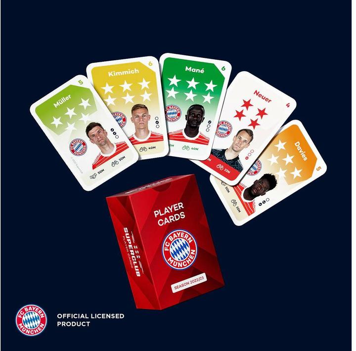 Immagine prodotto Superclub Schede giocatori FC Bayern Monaco 2023/24 (Inglese)