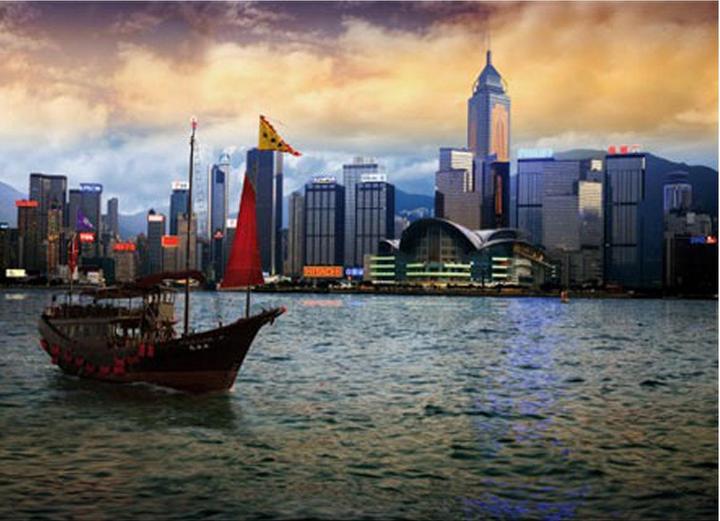 Produktbild D-Toys Puzzle 1000 Ansicht von Hongkong (1000 Teile)
