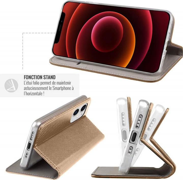 Immagine prodotto OEM Custodia Smart Magnet per iPhone 15 Pro 6,1" oro (Apple iPhone 15 Pro)