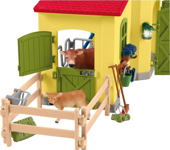 Produktbild Schleich Farm World Grosser Stall mit Tieren und Zubehör