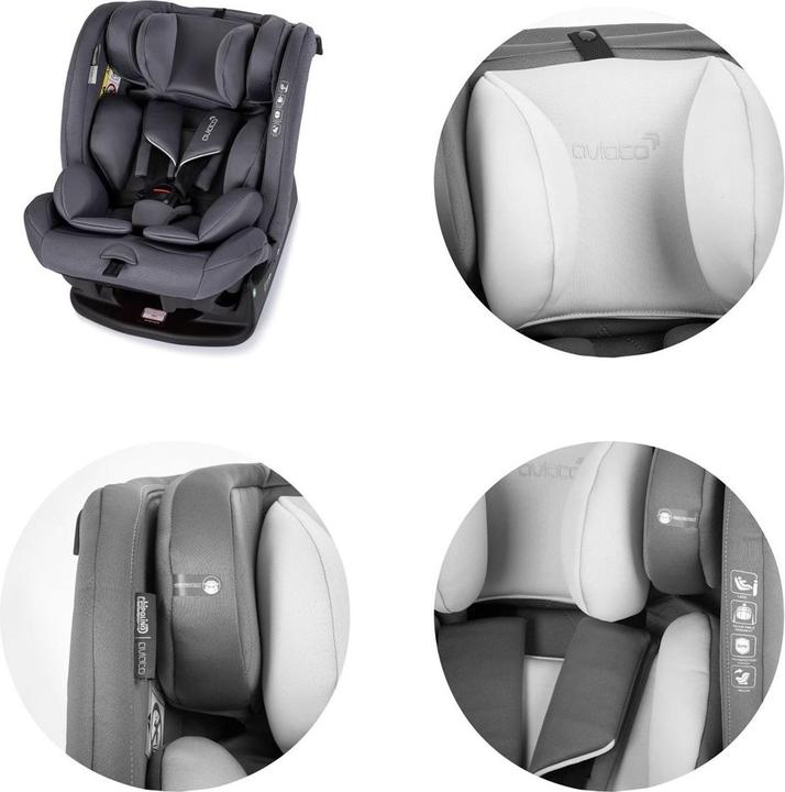 Actual product image Chipolino Kindersitz i-Size Aviato (Reboarder, ECE R129/i-Size Standard)