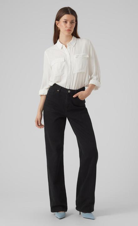 Actual product image Vero Moda VMVILMA L/S FOLD UP SHIRT WVN EXC Shirt (XS)