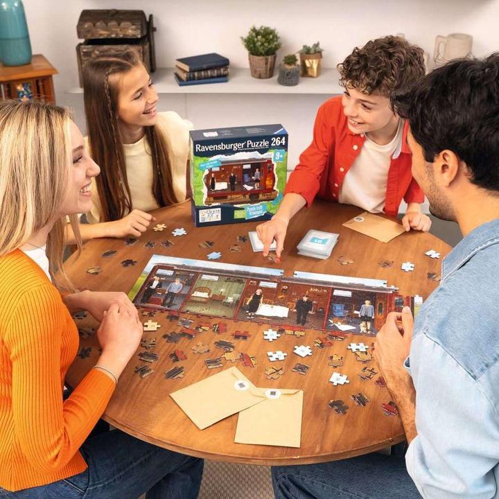 Actual product image Ravensburger Puzzle X Crime Kids: The Lost Fire (264 pieces)