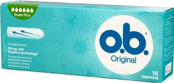 Produktbild o.b. O. B Original Super Plus Tampons 16 pcs. (16 x, L)
