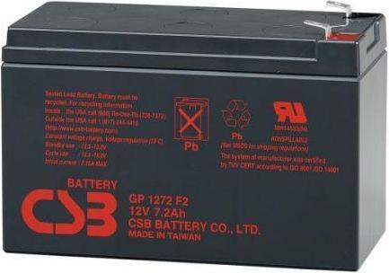 Actual product image CSB Battery Baterija CSB GP 1272 F2 12V 7.2Ah GP1272