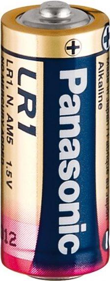 Actual product image Panasonic Micro Alkali LR1 (1 pcs., N, 900 mAh)