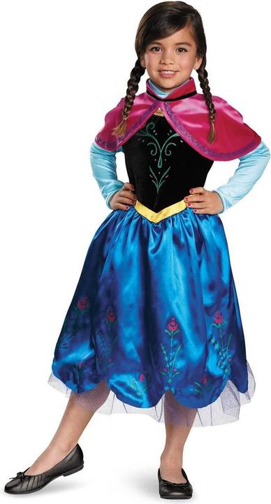 Disney Frozen Girls Deluxe Anna Costume Set