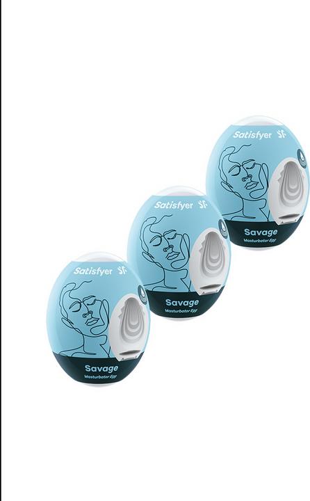 Produktbild Satisfyer Masturbator Egg Set - Savage