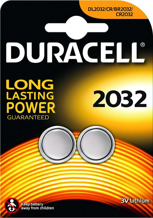 Produktbild Duracell Lithium Knopfzellen (2 Stk., CR2032, 230 mAh)