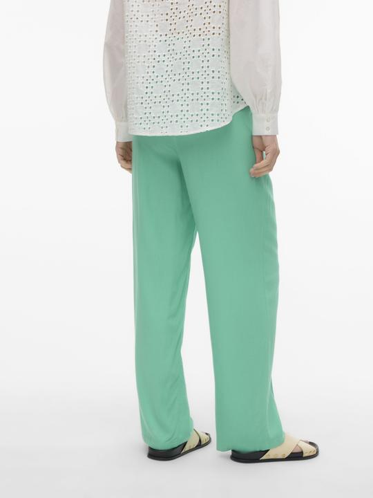 Actual product image Vero Moda VMJESMILO Mid-rise waist trousers Wide leg trousers (L)