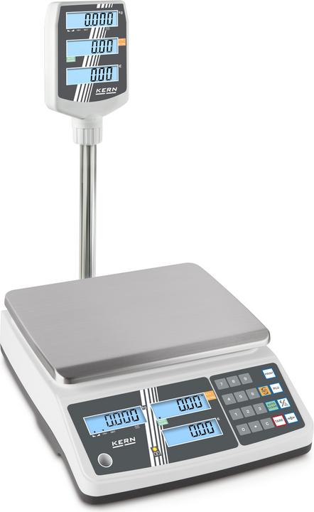 Produktbild Kern Preisrechnende Waage Max 1500 g 3000 g e=0,5 g 1 g d=0,5 g 1 g