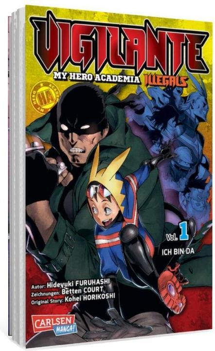 Produktbild Vigilante - My Hero Academia Illegals 1 (Deutsch, Kohei Horikoshi, 2018)