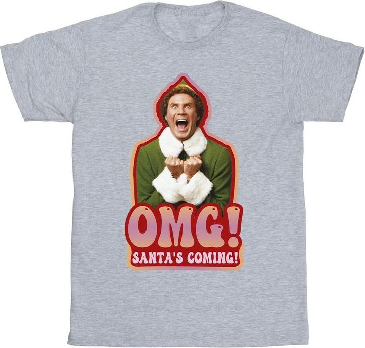 Produktbild Elf Santa's Coming TShirt (4XL)