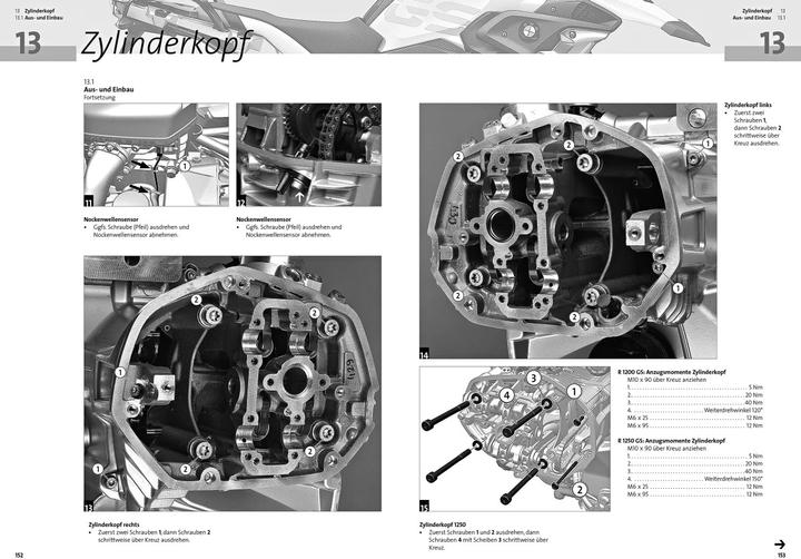 Produktbild BMW R 1200 GS, R 1250 GS & Adventure, Reparaturanleitung (Deutsch, Thomas Jung, Uwe Altmann, 2021)