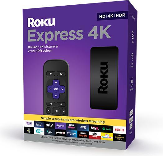 Actual product image Roku Express 4K