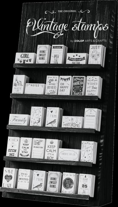 Colop Vintage display