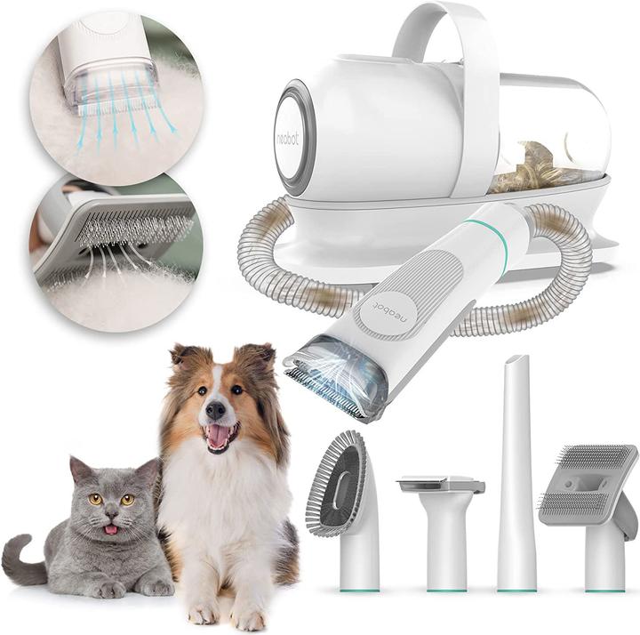 Immagine prodotto Neabot Tosatrice per cani con aspirapolvere (Cane)