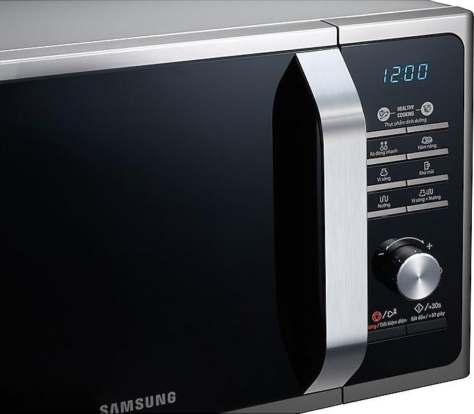 Produktbild Samsung MG23F301TAS Mikrowelle Arbeitsplatte Grill-Mikrowelle (23 l)