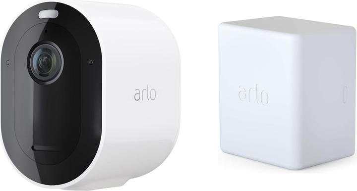 Immagine prodotto Arlo Pro 4 Spotlight, telecamera singola bianca con batteria di ricambio