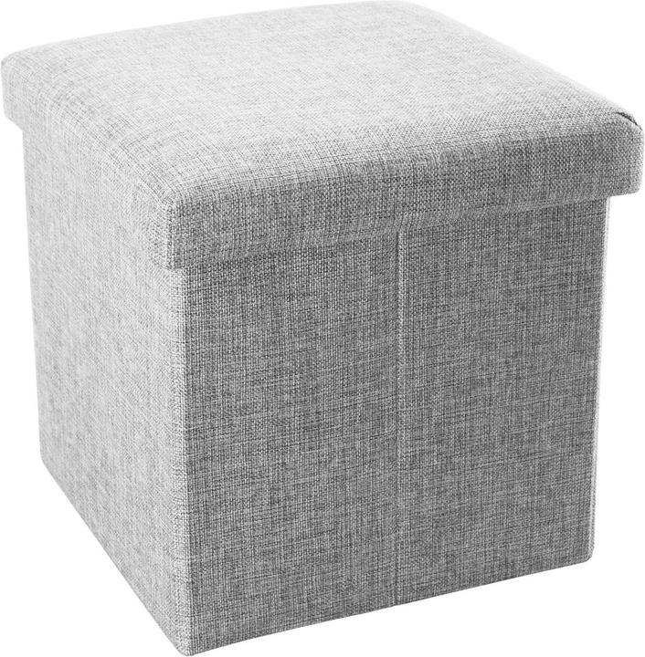 Intirilife Cube d'assise ALASKA GRAU