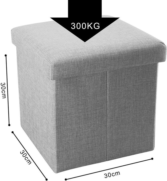 Actual product image Intirilife Cube seat ALASKA GREY