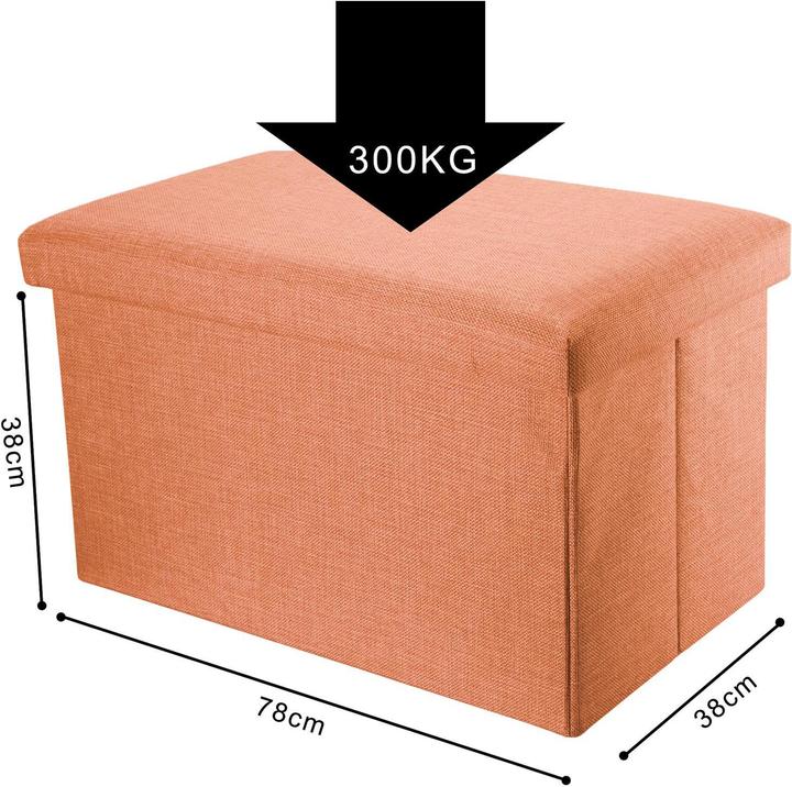 Actual product image Intirilife Bench MANDARINES ORANGE (38.78 cm)