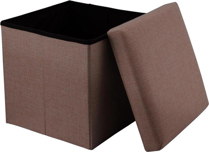Produktbild Intirilife Sitzwürfel BERNSTEIN BRAUN