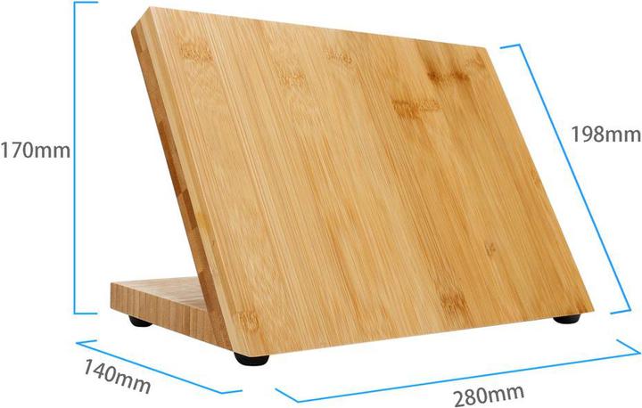 Immagine prodotto Intirilife Lavagna magnetica per coltelli in marrone