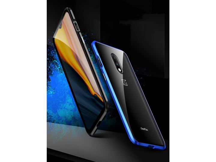 Produktbild G-Case OnePlus 7 Aluminium Magnetic Glass Case Hülle (OnePlus 7)
