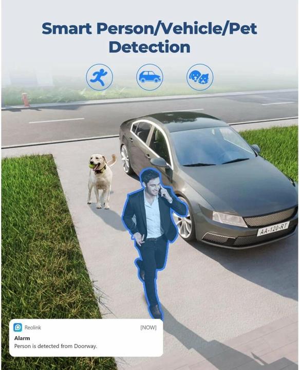 Actual product image Reolink Duo 2 WiFi network camera (4608 x 1728 pixels)