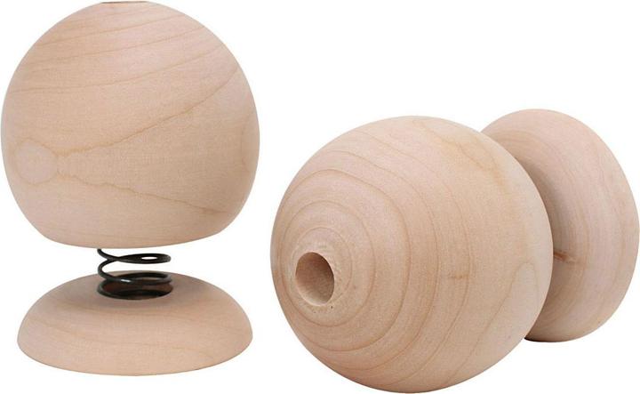 Produktbild Creativ Company Hüpffiguren aus Holz, 12 Stück.