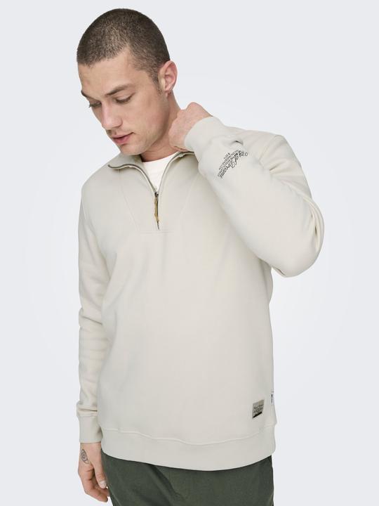 Actual product image Only & Sons Regular fit High neck sweatshirt Sweatshirt (XXL)