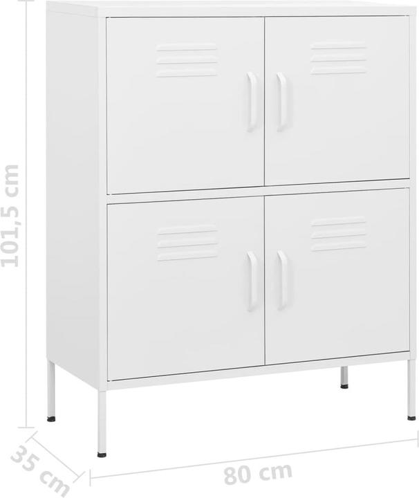 Actual product image VidaXL Samos (80 x 35 x 101.5 cm)