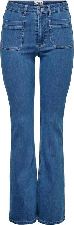 Image du produit Only ONLWAUW Hohe Taille Ausgestellt Jeans Flared fit jeans (30)
