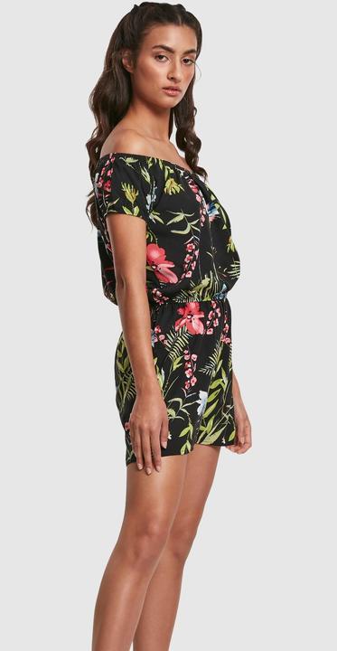 Image du produit Urban Classics Ladies AOP Off Shoulder Short Jumpsuit (XS)