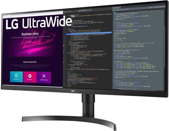 Actual product image LG 34WN750-B (3440 x 1440 pixels, 34")
