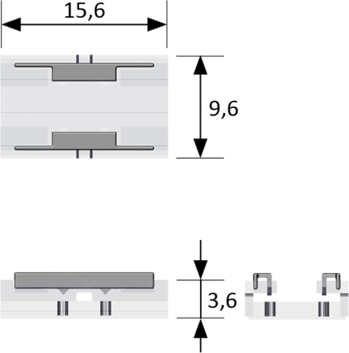 Actual product image Halemeier Verbinder Versa max. 3A 1St.