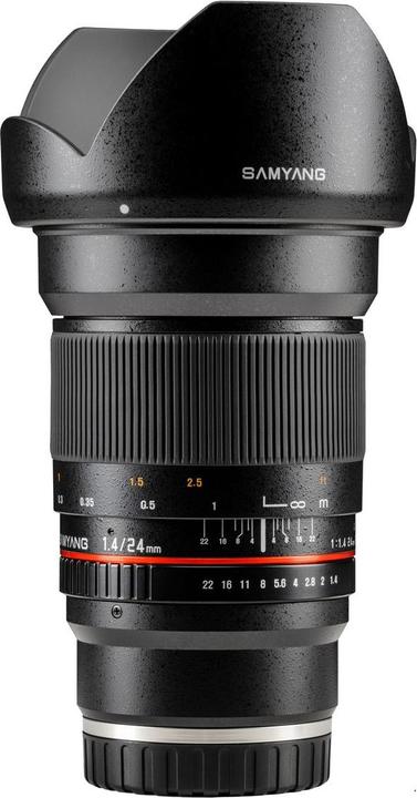 Image du produit Samyang 24mm f/1.4 ED AS IF UMC Sony E (Sony E, Plein format)