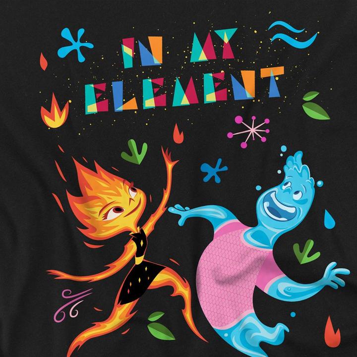 Actual product image Unisex Adult In My Element Ember & Wade T-Shirt (S)