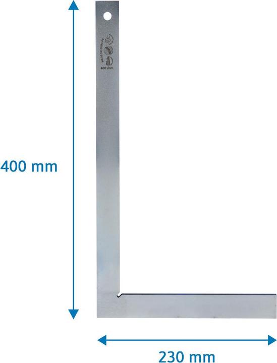 Produktbild Dönges Schlosserwinkel ohne Anschlag, 400 x 230 mm