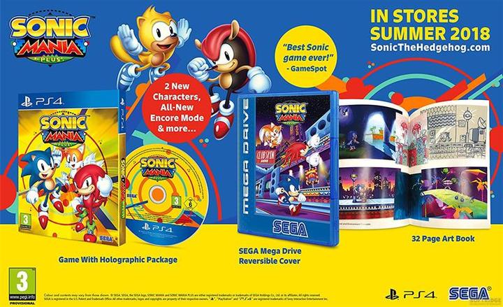 Produktbild Sega Sonic Mania Plus, PS4 (PS4)