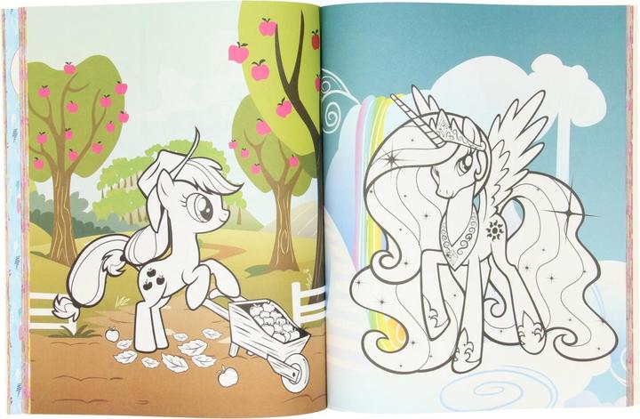 Image du produit Wins Holland Livre de coloriage rose My Little Pony
