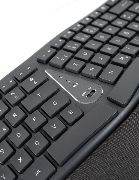 Actual product image FreeVoice Wireless Ergo Keyboard (CH) (CH, Wireless)
