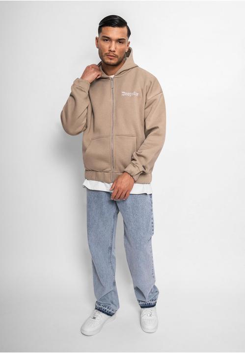 Image du produit Dropsize Super Heavy Oversize Blank Zip Hoodie - 124661 (L)