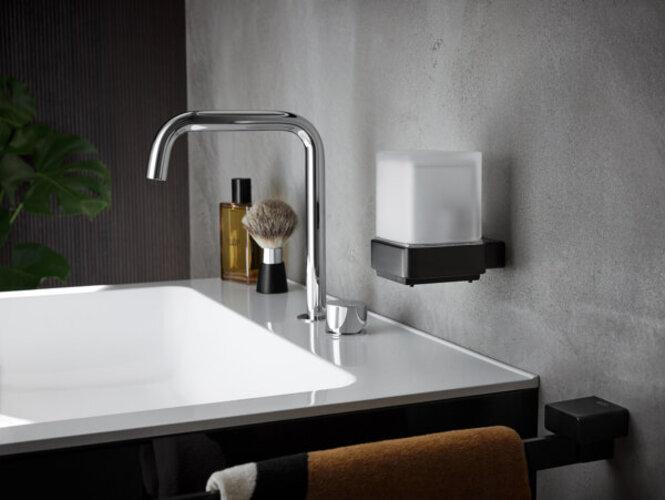 Image du produit Emco loft distributeur de savon à capteur, verre cristal satiné
