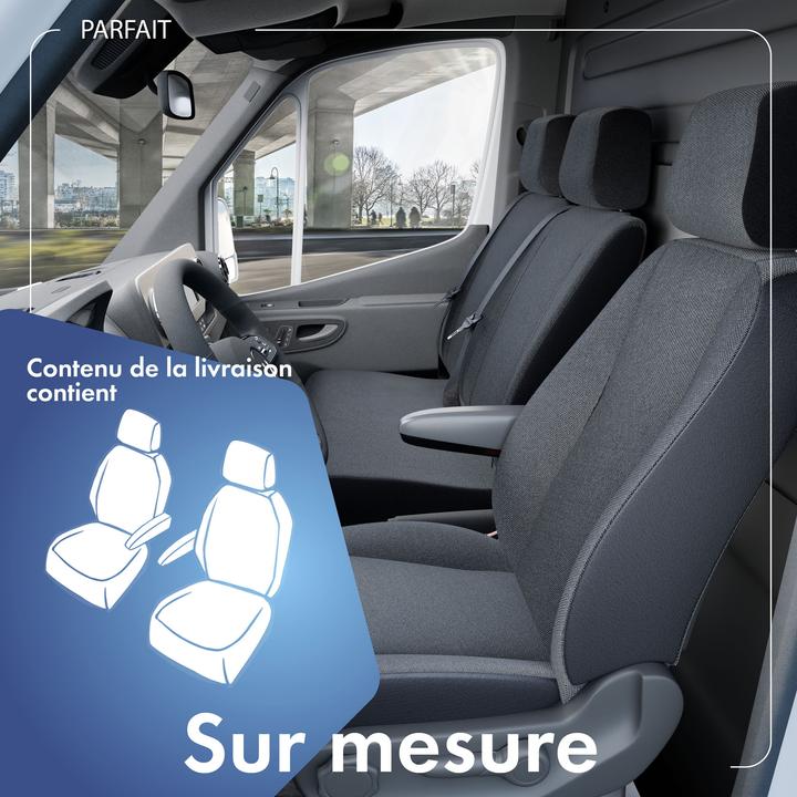 Produktbild Walser Sitzbezüge für Mercedes Viano und Vito W638 & W639 für 2 ES für Armlehne innen BJ 06/2003 - 2013